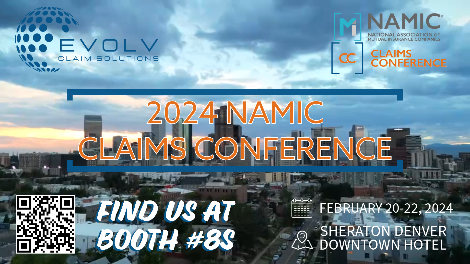 Evolv Claim Solutions will be at N.A.M.I.C Claims Conference!