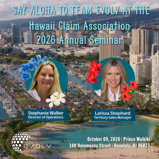 Say Aloha to Team Evolv at the Hawaii Claim Association 2026 Annual Seminar 🌺